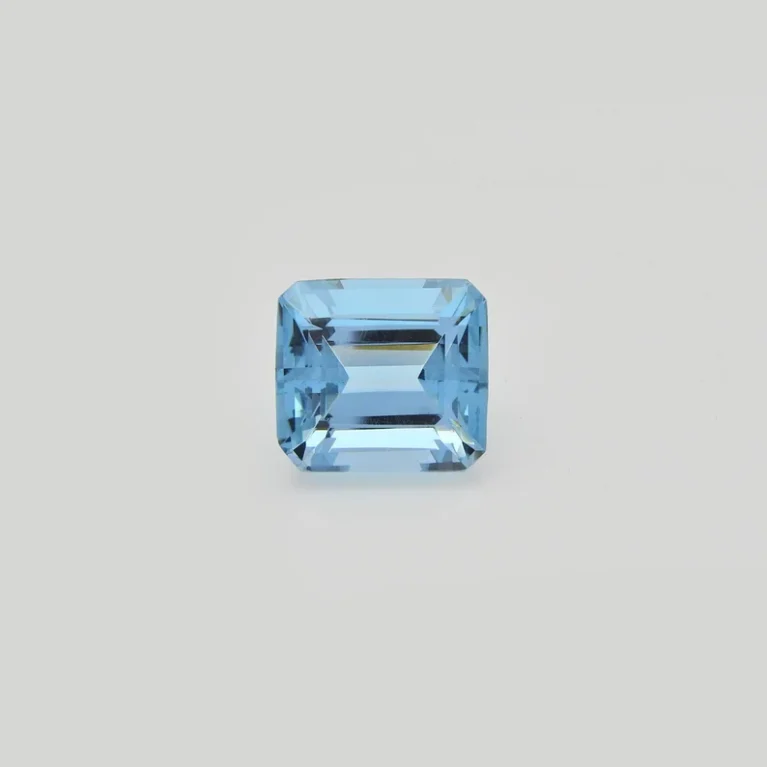 Aquamarine Emerald Cut 9.5x10.5 MM