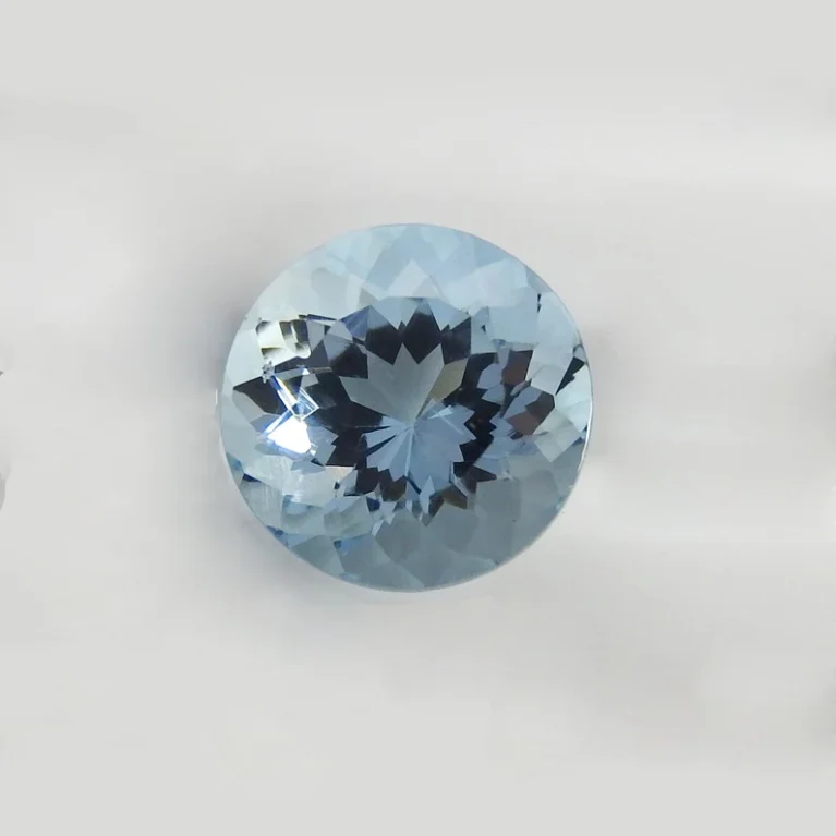 Aquamarine Round Cut 8x8 MM