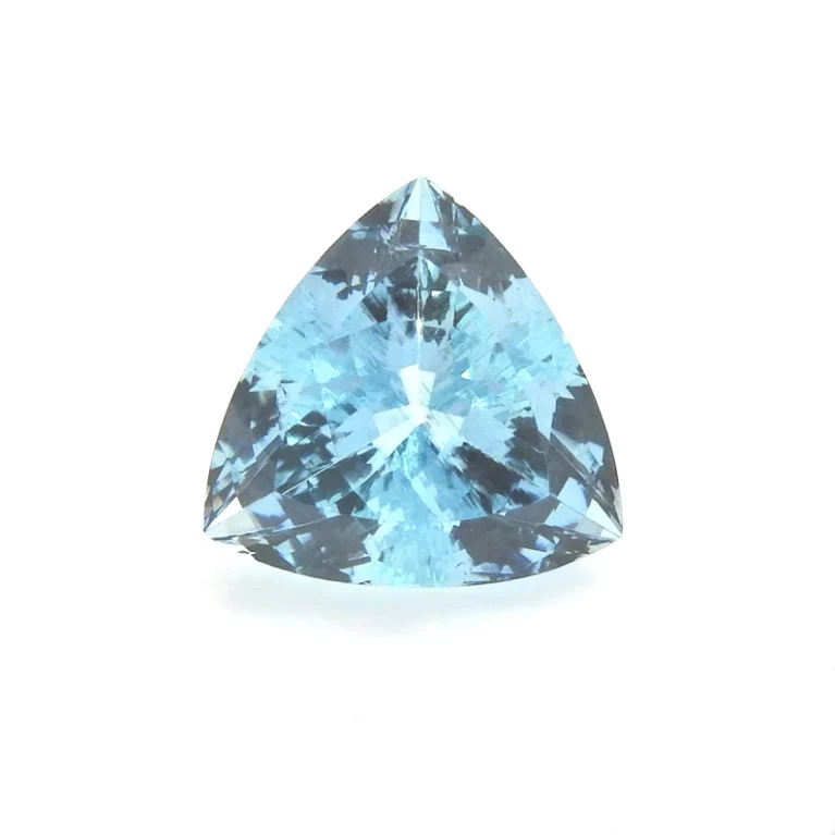 Aquamarine Trillion Shape 18x18x11.6 MM