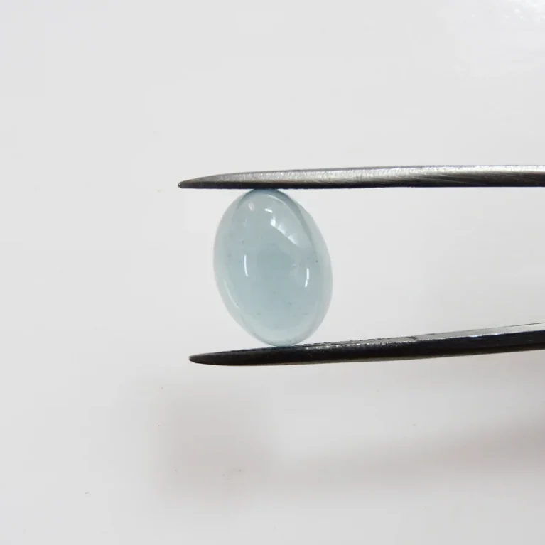 Milky Aquamarine Oval 14x12 MM
