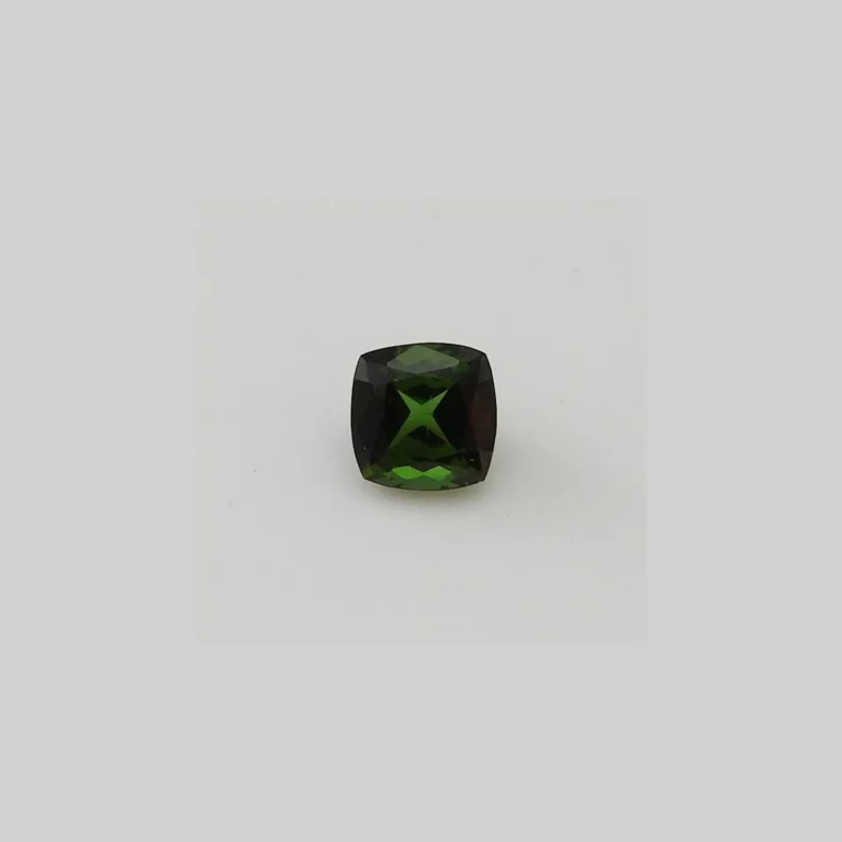Green Tourmaline Cushion Cut 6x6 mm 3 Rahul Exports