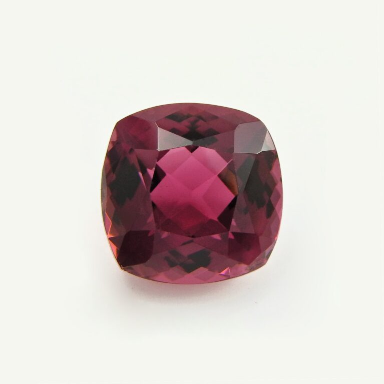 Pink Tourmaline Cushion 12x12x8 mm 1 Rahul Exports Jaipur